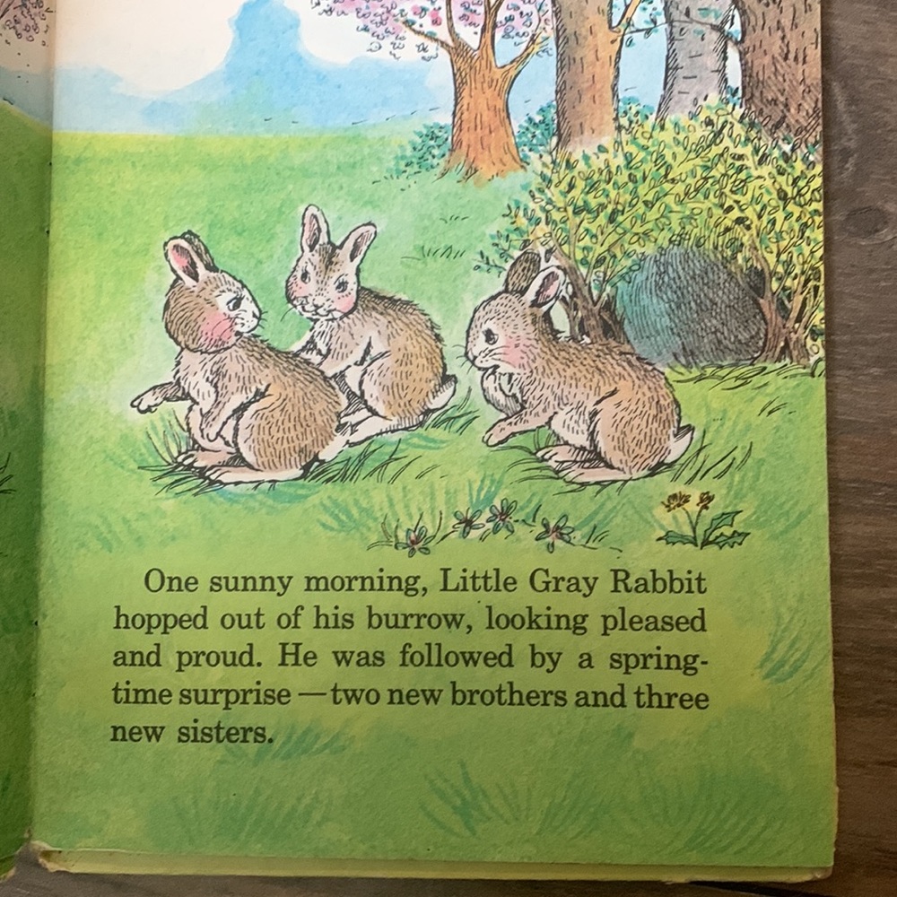 Little Gray Rabbit Vintage Book - Picture 5 of 7
